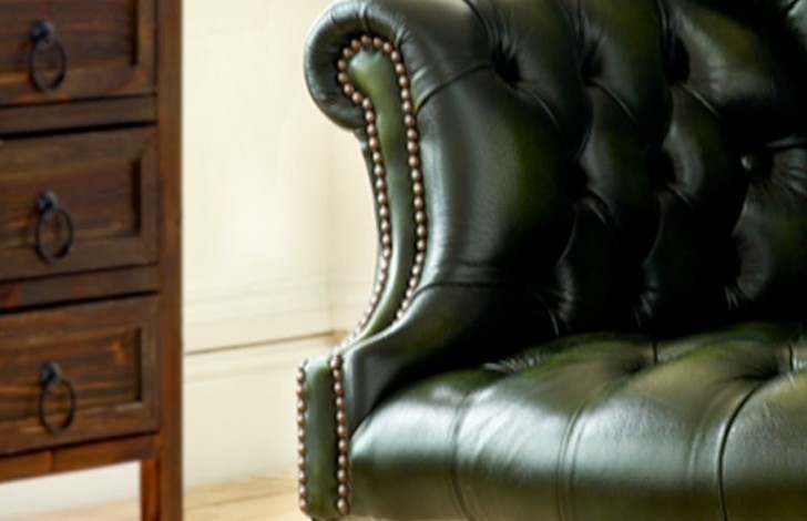 Directors Leather Swivel Chair