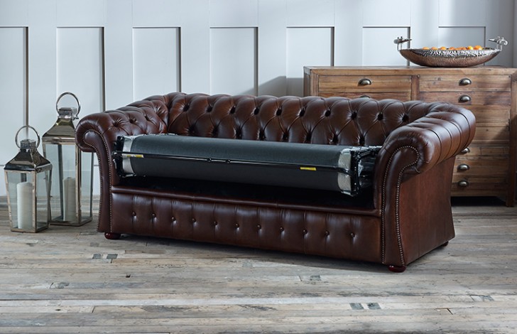 chesterfield bed over sofa