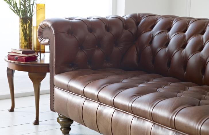 Berwick Vintage Leather Chesterfield