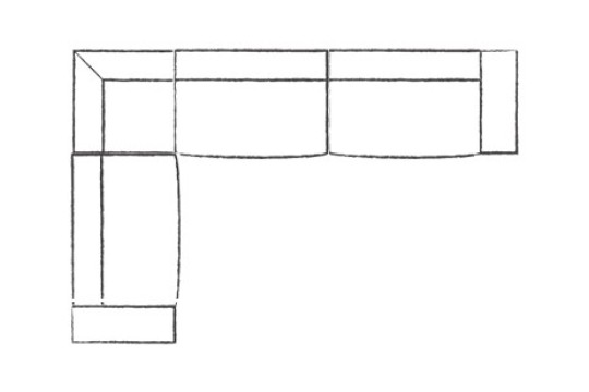 3 x 1.5str Corner Sofa